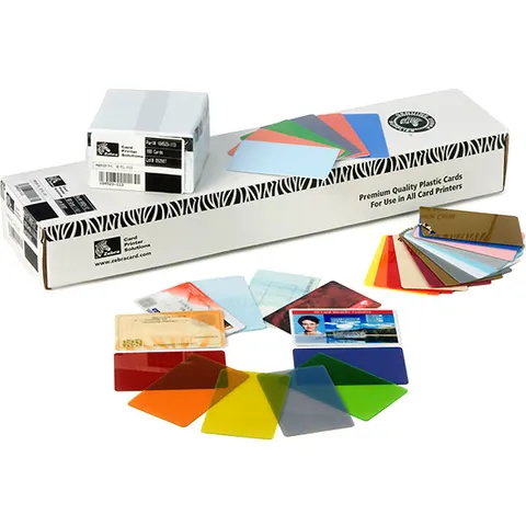 Zebra KIT,CRD,PVC,50 MIL,250 CARDS/B – afbeelding 1