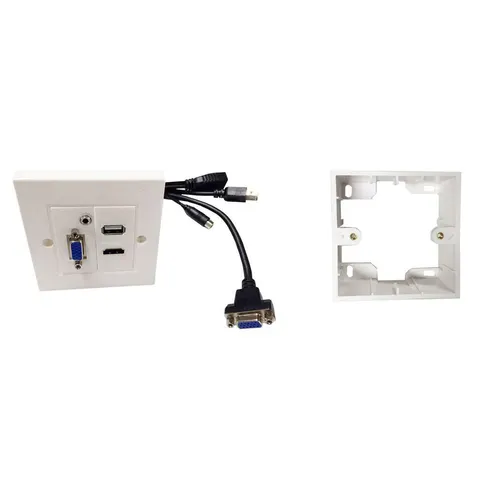 Wall Box HDMi USB VGA – afbeelding 1