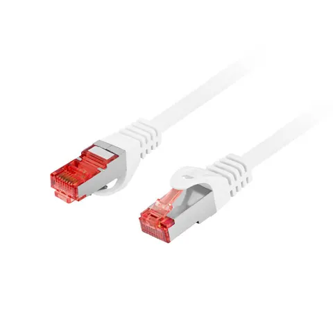 Lanberg Serie - Patchkabel - S/FTP - 3m - Wit – afbeelding 1