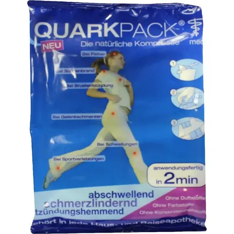 Quarkpack Kompresse bei Entzündungen – Bild 1