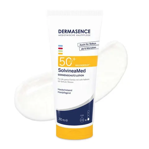 Dermasence Solvineamed Sonnenschutz Lotion LSF 50+ – Bild 1