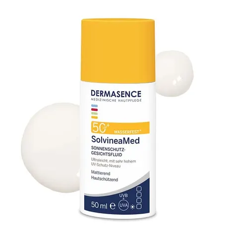 DERMASENCE SolvineaMed Sonnenschutz-Gesichtsfluid LSF50 – Bild 1