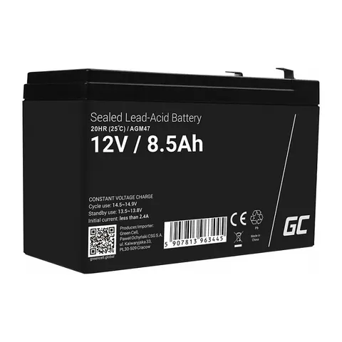 Green Cell AGM47 industrial rechargeable battery – Bild 1