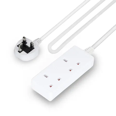 GEEPAS 2 Gang Extension Lead, 10M Cable – image 1