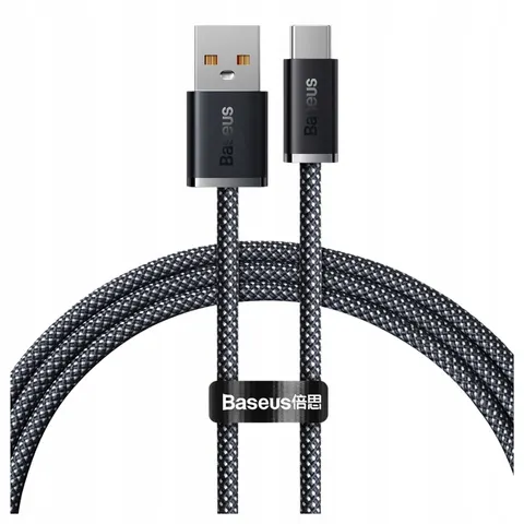 Baseus - Dynamic - Series USB - USB Type C kabel 100W 1m grijs - (CALD000616) – afbeelding 1