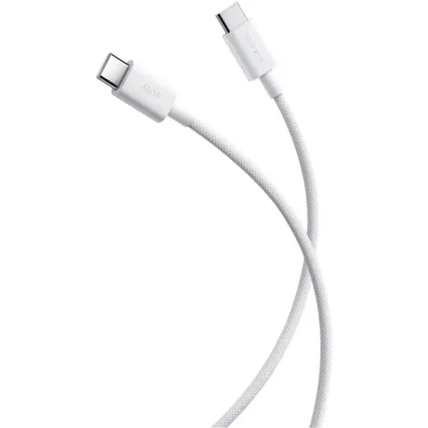 Xiaomi Braided USB-C naar USB-C kabel 60W - 1 meter - Wit – afbeelding 1