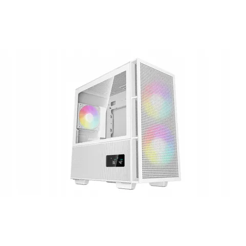 DeepCool R-CH360-WHAPE3D-G-1 computerbehuizing Micro Tower Wit – afbeelding 1