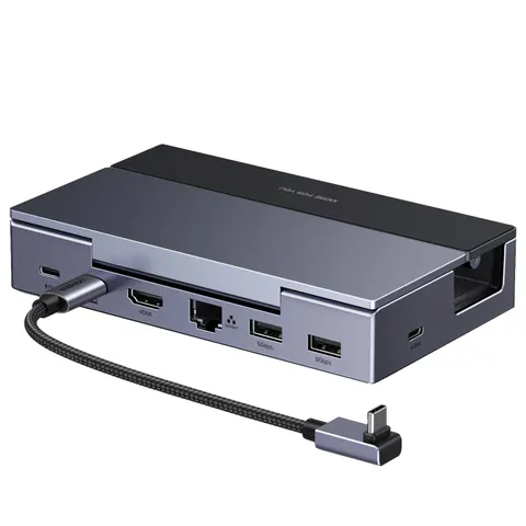 Ugreen CM800 6-IN-1 USB-C DOCKING STATION Grey – image 1