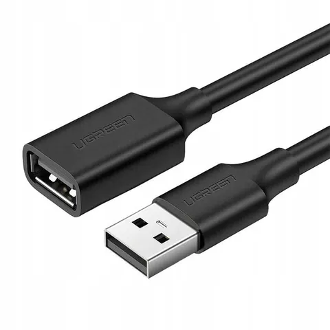 USB-Verlängerungskabel UGREEN US103, 5m, Schwarz – Bild 1