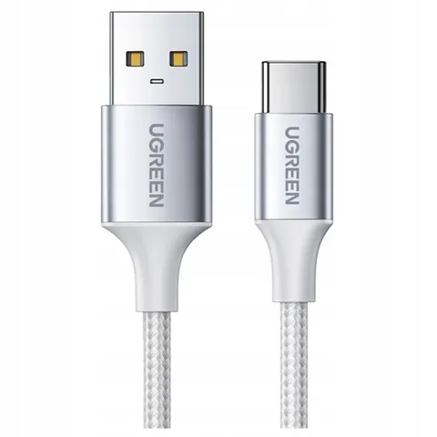 Kabel Ugreen Us288 Usb Do Usb-C, Qc3.0, 2M (Biały) – afbeelding 1
