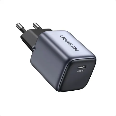 Nexode Mini 20W PD GaN Ladegerät, USB-C, Schwarz – Bild 1