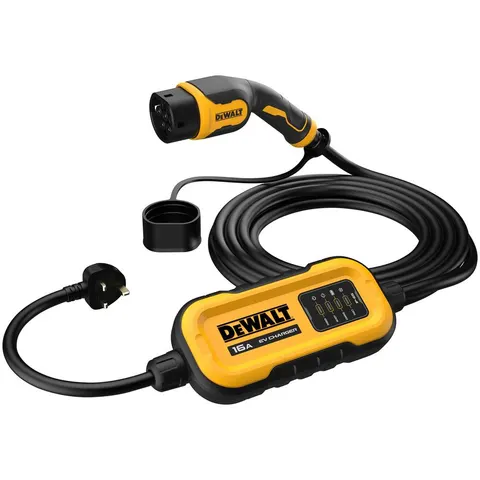 DEWALT Heavy Duty Portable EV Charger Cable 240V-16A – image 1