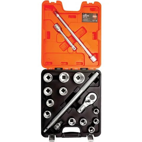 Bahco SLX 17 Dopsleutelset 17-delig – afbeelding 1