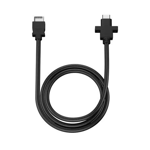 Fractal Design - USB-C 10Gbps Kabel Model D – Schwarz – Bild 1
