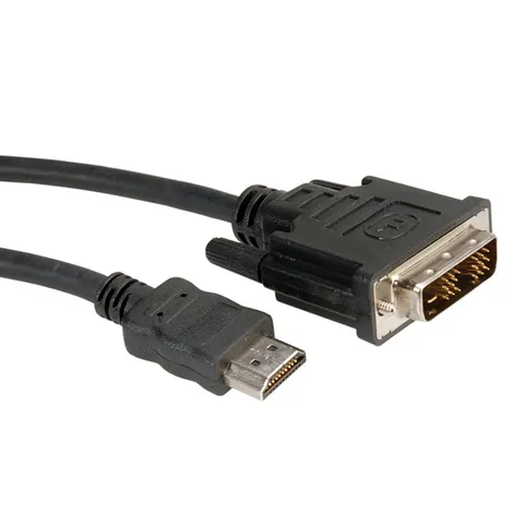 ROLINE Adapterkabel - DVI-D männlich zu HDMI männlich – 11045522 – Bild 1