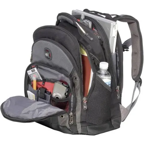 WENGER Synergy 39,6cm Notebook Rucksack – Grau – Bild 1