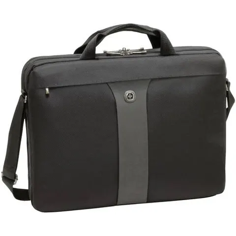 WENGER Legacy 43,2cm Slimcase schwarz/gr – Bild 1