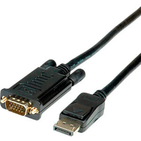 VALUE Adapterkabel - DisplayPort (M) zu HD-15 (VGA) – Bild 1