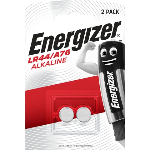 Batterij Energizer knoopcel 2x LR44 alkaline – afbeelding 1