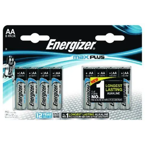 Energizer Max Plus – AA – 8 stuks – afbeelding 1