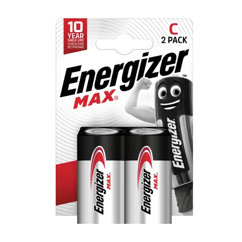 Energizer® Batterie Max® C/Baby 2 St./Pack. – Bild 1