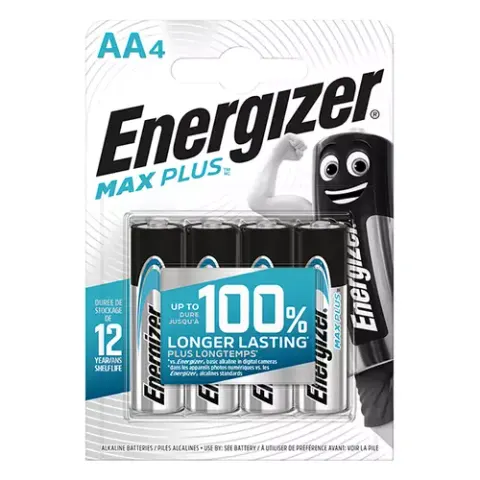 Batterij Energizer Max Plus 4xAA alkaline – afbeelding 1