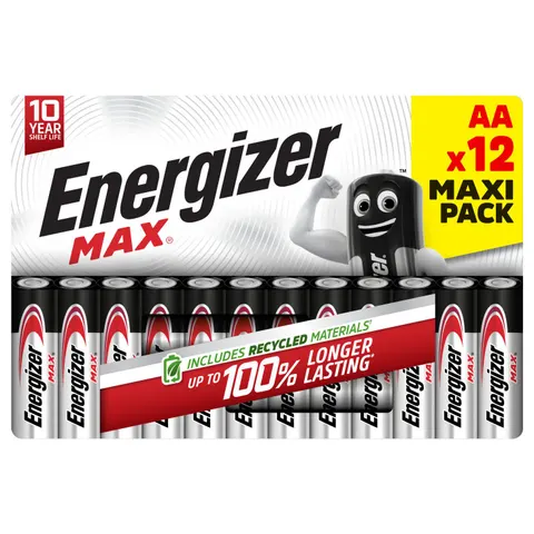 Energizer Max – AA – 12 stuks – afbeelding 1