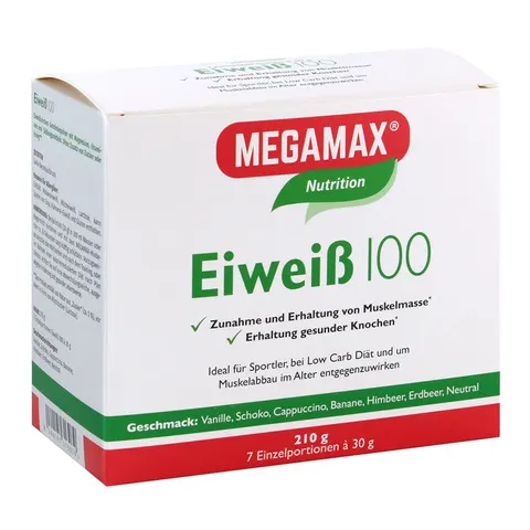 Eiweiss 100 Mix Kombi Megamax Pulver – Bild 1