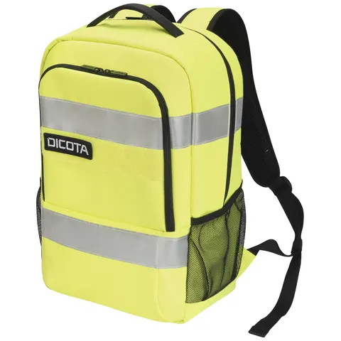 Dicota Backpack HI-VIS Base 24 litre yellow – Bild 1