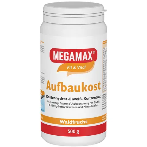 Megamax Aufbaukost Waldfrucht Pulver – Bild 1