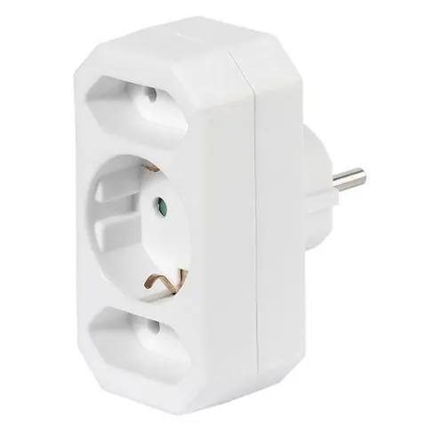 3-fach Schuko / Euro Adapter (17462) – 505263 – Bild 1