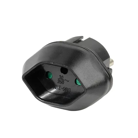 Reisestecker Schweiz, CH Buchse - Schuko Stecker (28695) – 508523 – Bild 1