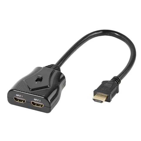 HDMI® - Umschalter 2 -> 1, manuell (47157) – 509575 – Bild 1