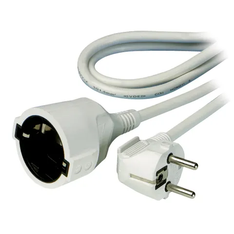 Schuko Verlängerung, 2m (7278) – 515491 – Bild 1