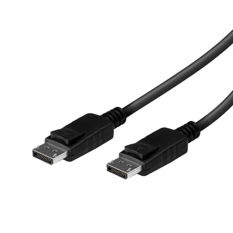 DisplayPort 1.4 Kabel 5 m, schwarz – Bild 1