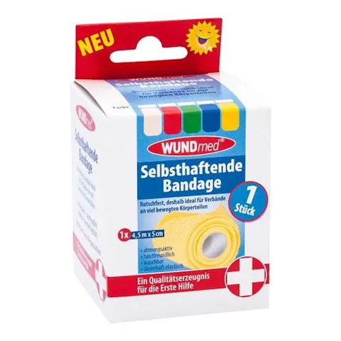 Bandage selbsthaftend 5 cmx4,5 m farb.sort. – Bild 1