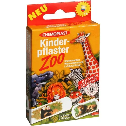 WUNDmed Kinderpflaster Zoo 2 Grössen – Bild 1