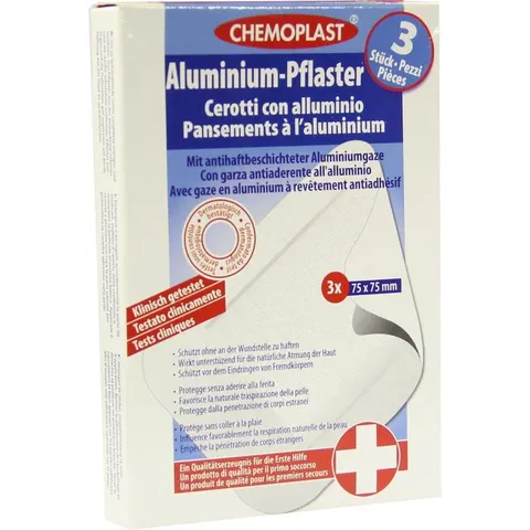 Pflaster mit Aluminiumgaze Schürfwunden – Bild 1
