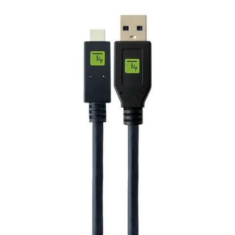 Techly USB3.1 Kabel Stecker Typ-A - USB Typ-C Schwar - Kabel - Digital/Daten – 109412 – Bild 1