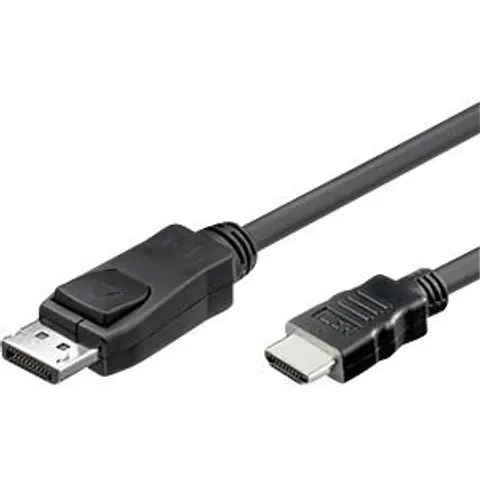 Techly Adapterkabel - DisplayPort männlich zu HDMI männlich – Bild 1