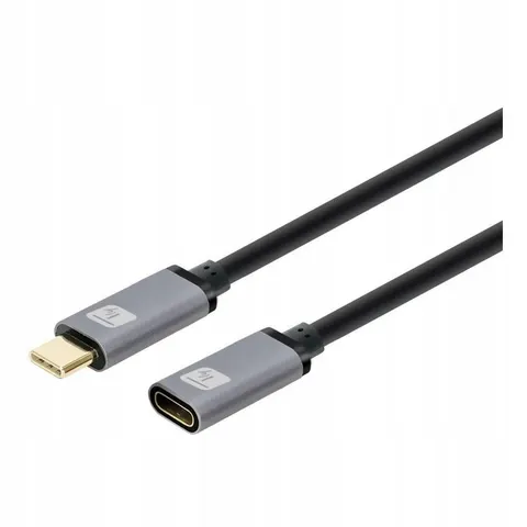Techly USB3.2 Gen.2 Kabel Stecker Typ-C - Buchse USB s - Kabel - Digital/Daten – Bild 1