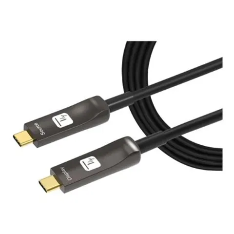 EFB Techly USB-C Kabel AOC Fiber M/M 20m – Bild 1