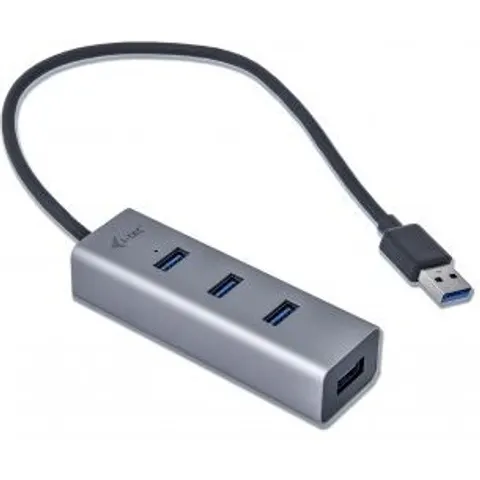 I-TEC USB-A Metal Hub 4 Port – Bild 1