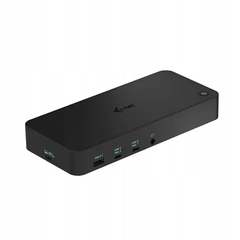I-TEC USB 3.0/USB-C/Thunderbolt 3x 4K DS – Schwarz – Bild 1