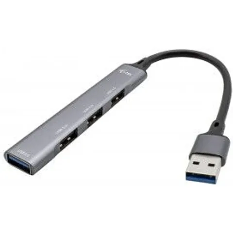 I-TEC USB-A Metal Hub 4 Port – Bild 1