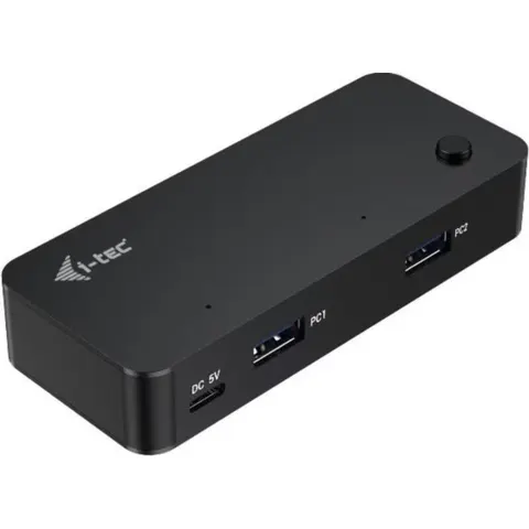 i-tec Universal KVM HUB 2x USB-C + 2x USB-A 3.0 – image 1