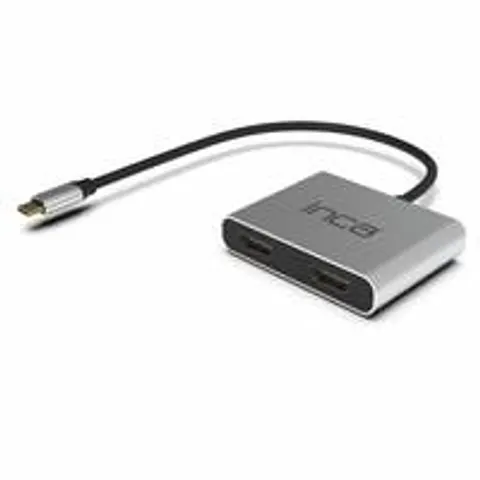 INCA Adapter ITPC-4 Typ C > 2xHDMI 4K30Hz,1xUSB-A,1xUSB-C – Bild 1