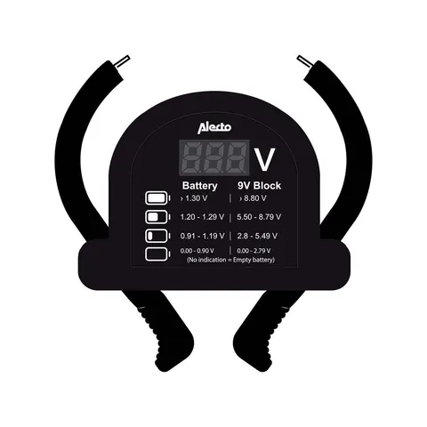 Batterijtester Alecto BTT2 – afbeelding 1