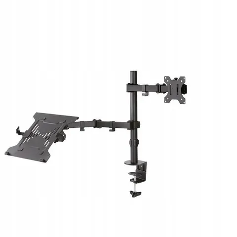 NEOMOUNTS TFT/Notebook DeskMount bis 32Z – Schwarz – Bild 1