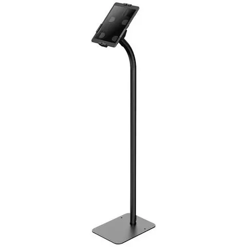 NEOMOUNTS Lockable Universal Floor Stand – Schwarz – Bild 1